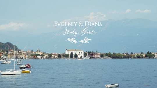 Evgeny & Diana // Isola Del Garda, villa Borgese // Italy Свадьба в Италии
